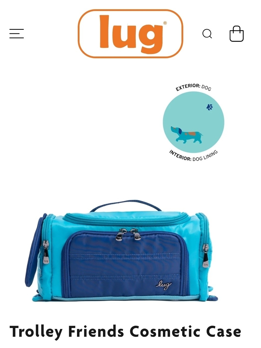Lug Trolley Friends - Dog Case